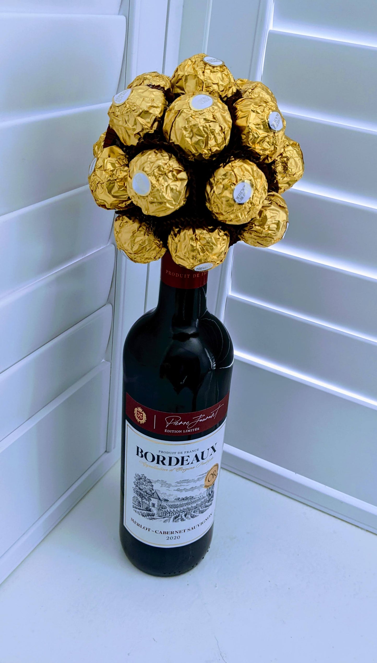 Luxury Wine and Chocolate Bouquet