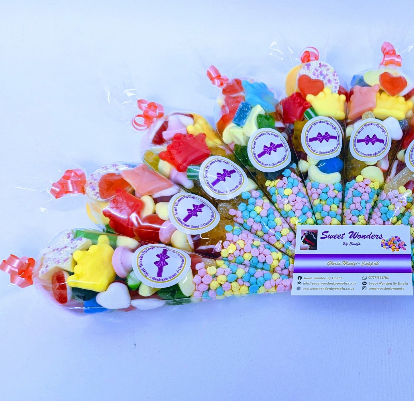 Tasty Halal/Vegan Sweet Cones - Party Favours