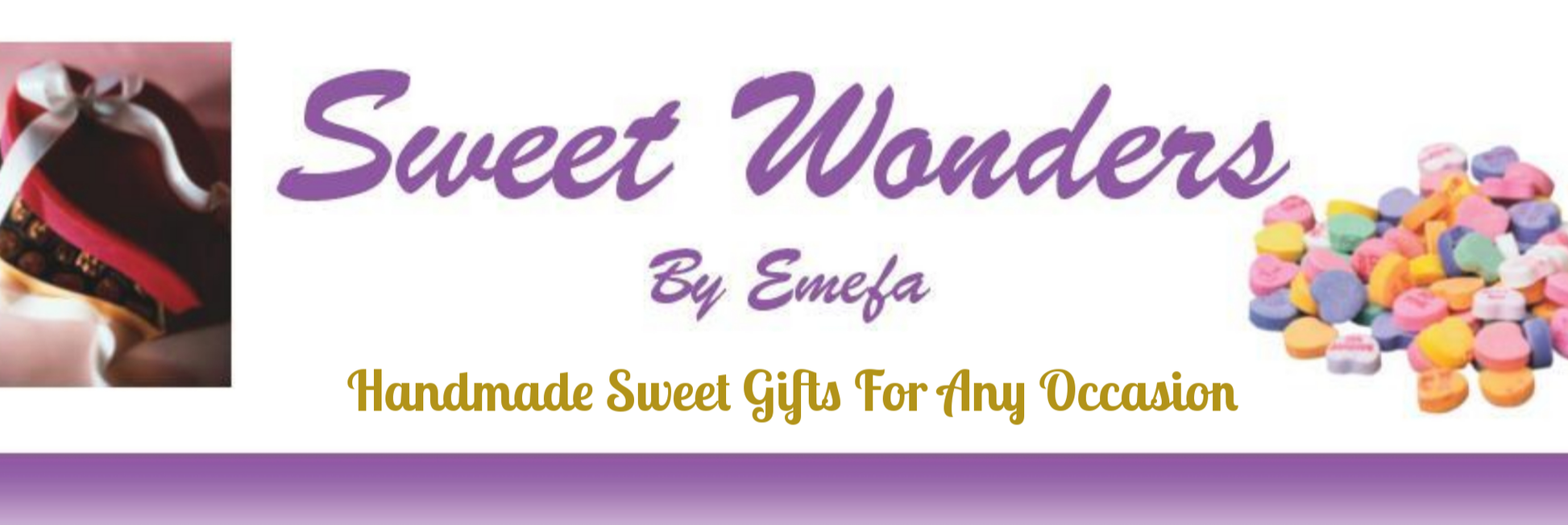 Sweets in Jars Free Personalized Message from Sweet wonders by Emefa