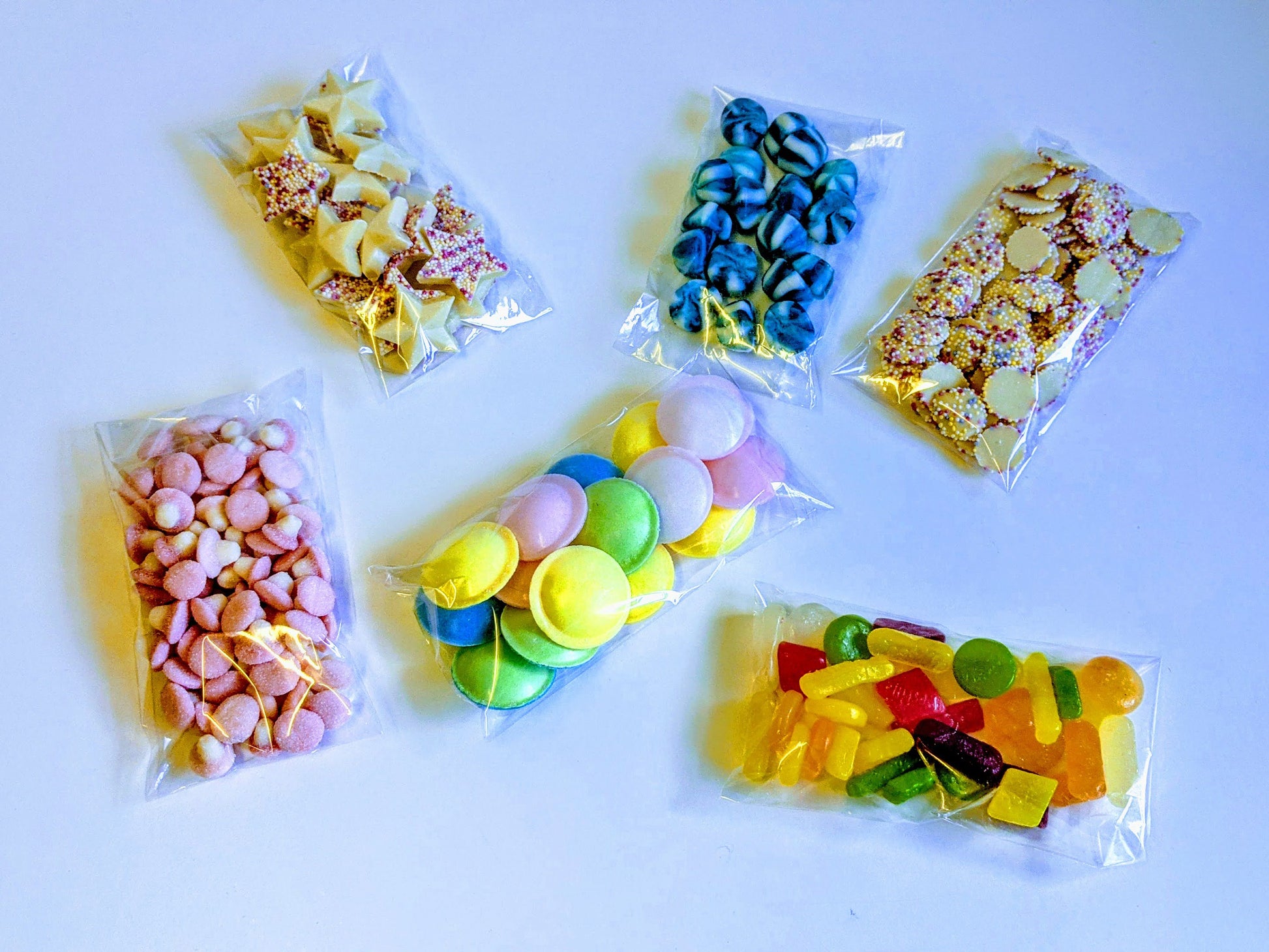 Vegetarian Sweet Hamper with personalised message in UK