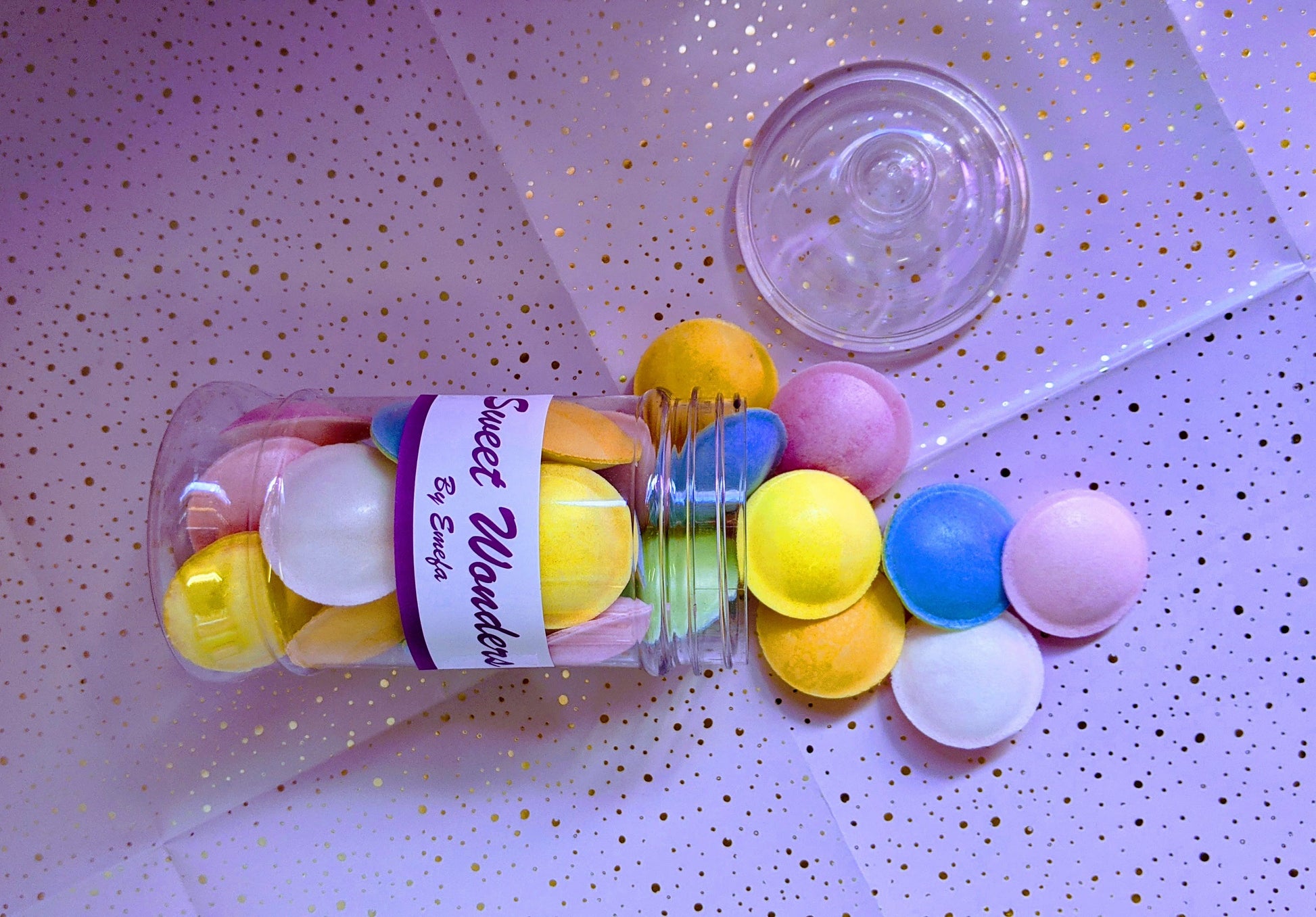 Sweets in Jars with personalised message in UK