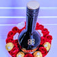 Luxury Hat Box with Bailey's Irish Cream, Silk Roses & Ferrero Rocher