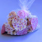 Deluxe Pink and White Chocolate Favours