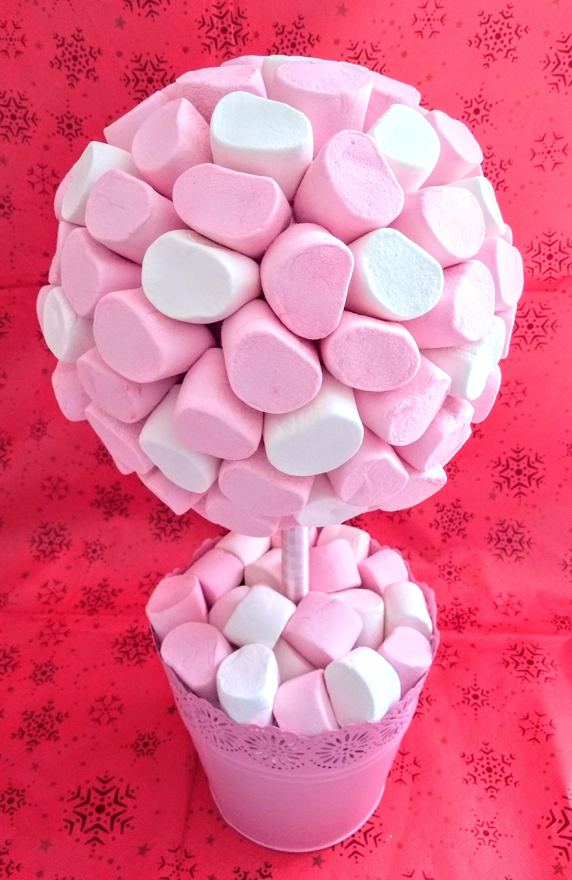 Tasty Pink Marshmallow sweet tree in UK